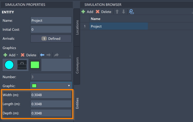 Graphic Size Settings