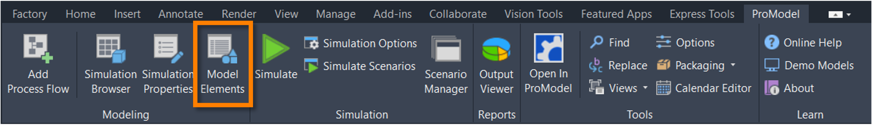 Model Elements Icon