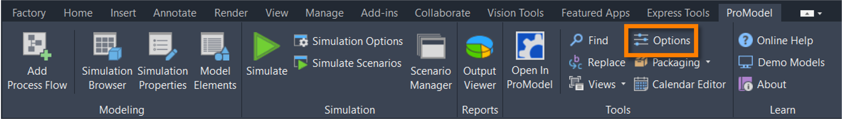 Options Icon