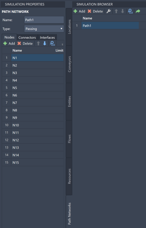 Path Network Properties