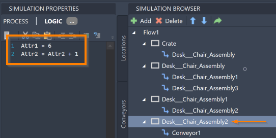 Attribute Assignment Secondary Location