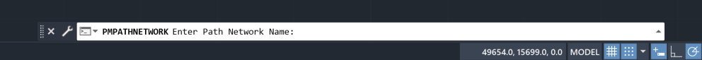 Command Box Name Path Network