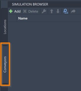 Conveyors Tab