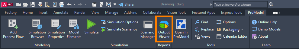 Output Viewer Icon