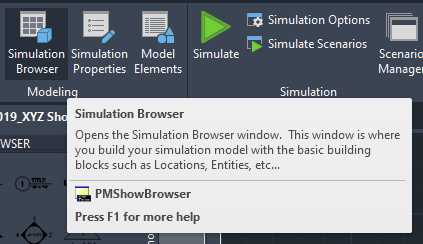 Simulation Browser Icon Hover